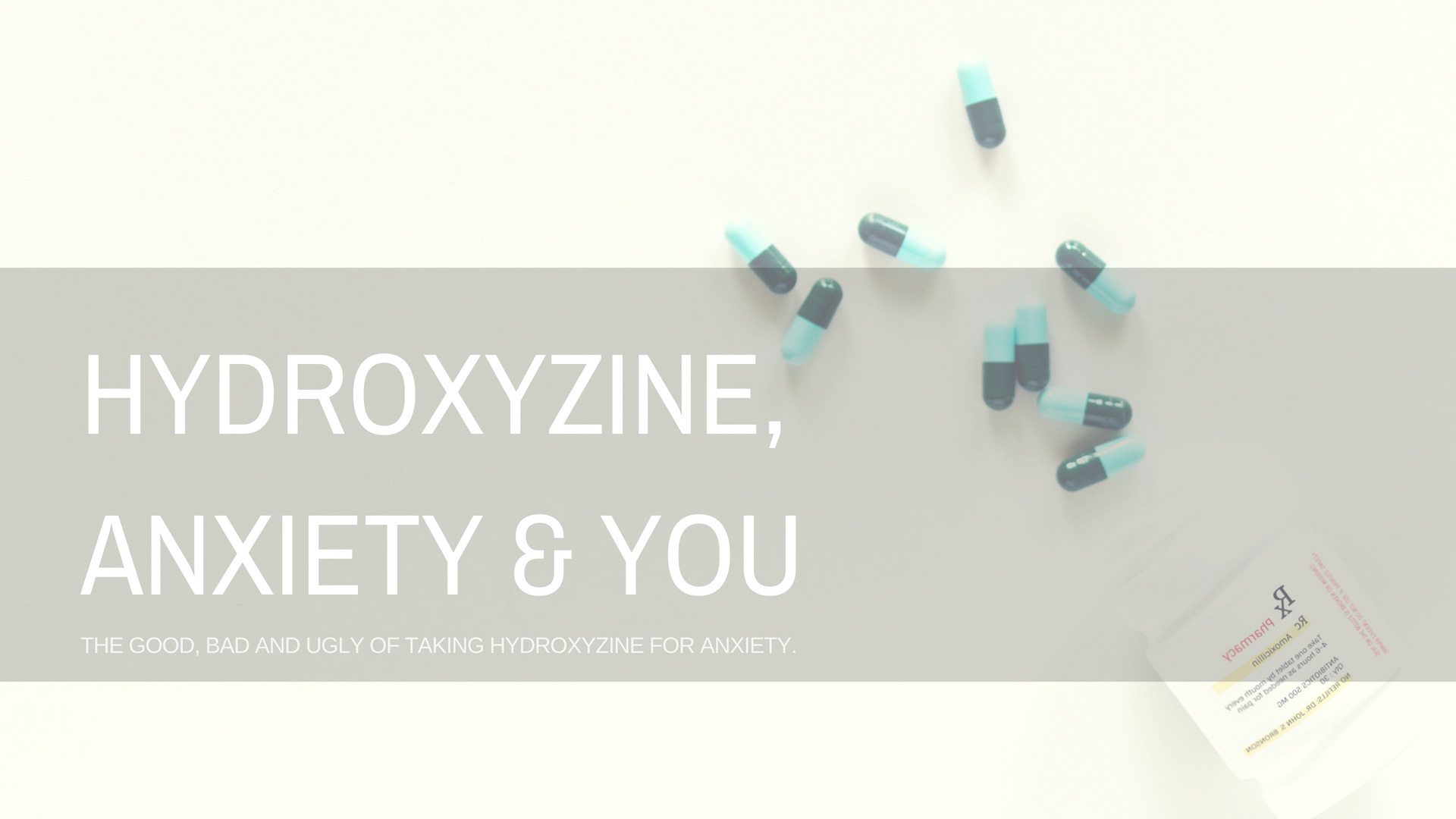 gabapentin vs hydroxyzine for anxiety