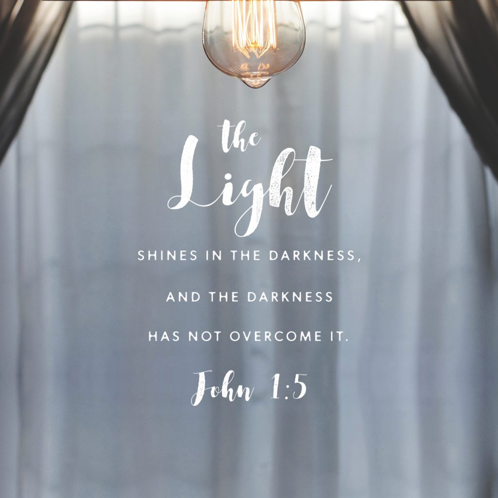 John 1:5 - Light Overcomes All